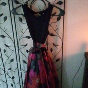 Eliza J Organza Dress- Midi Length Size 6